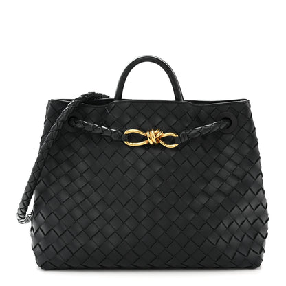 Bottega Veneta Nappa Intrecciato Medium Andiamo Shoulder Bag Shadow 1 of 15