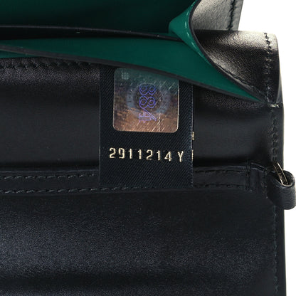 Bulgari Calfskin Serpenti Forever Chain Wallet Black 8 of 12