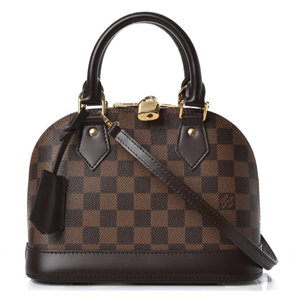 Louis Vuitton Damier Ebene Alma BB 1 of 9