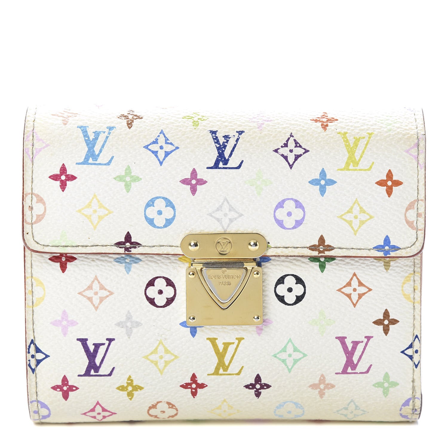 Louis Vuitton Monogram Multicolor Koala Wallet White 1 of 14