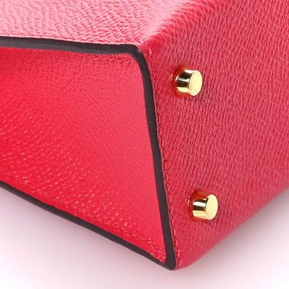 Hermes Epsom Mini Kelly Sellier 20 Rose Extreme 9 of 11