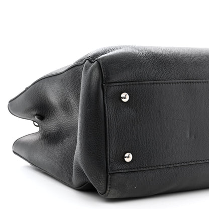 Chanel Grained Calfskin Small Neo Executive Shopper Tote Black 9 of 16