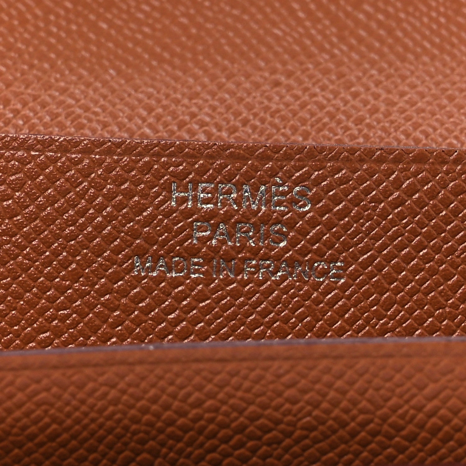 Hermes Epsom Bearn Gusset Wallet Gold 9 of 15