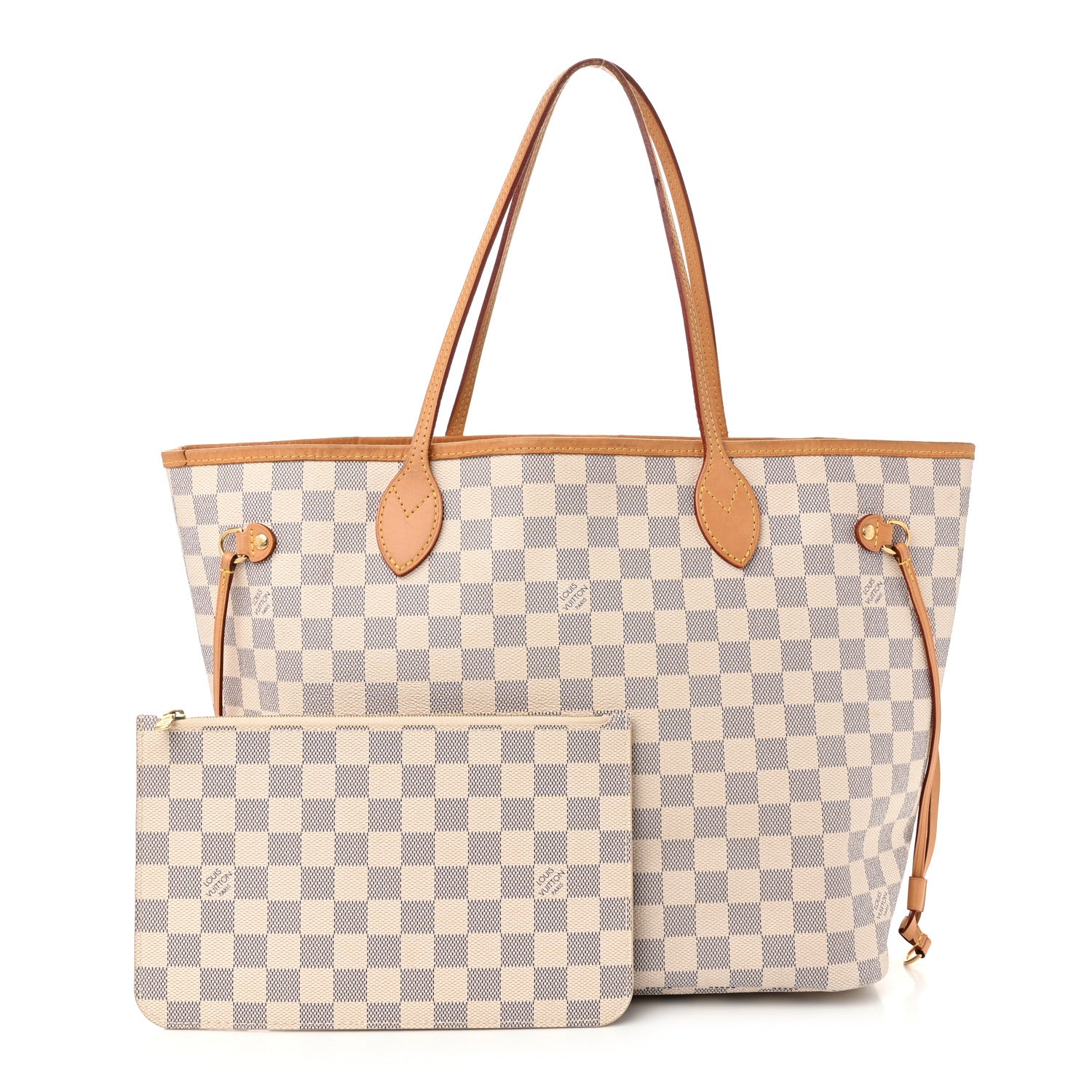 Louis Vuitton Damier Azur Neo Neverfull MM 3 of 11