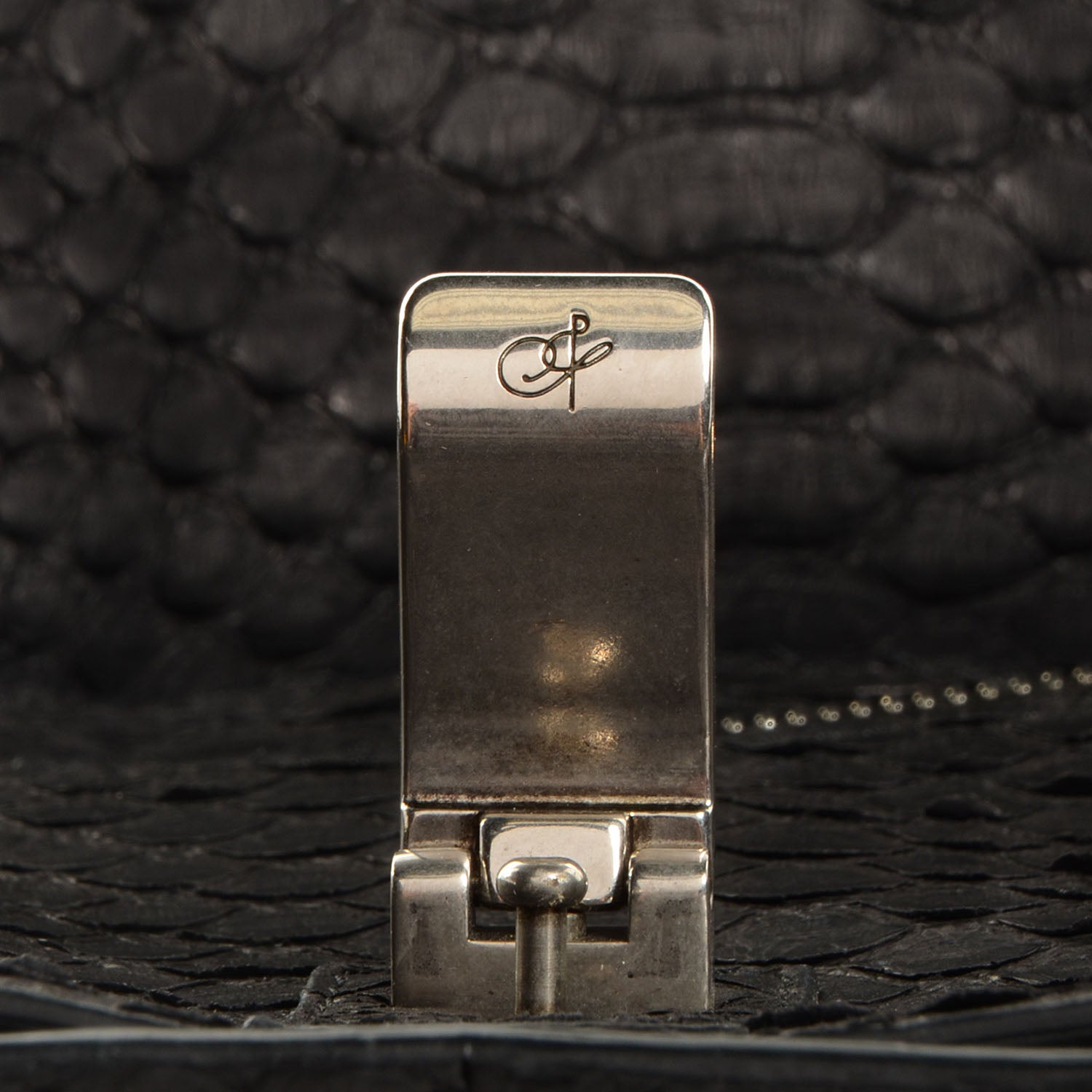 Proenza Schouler Python PS1 Medium Satchel Black 11 of 12