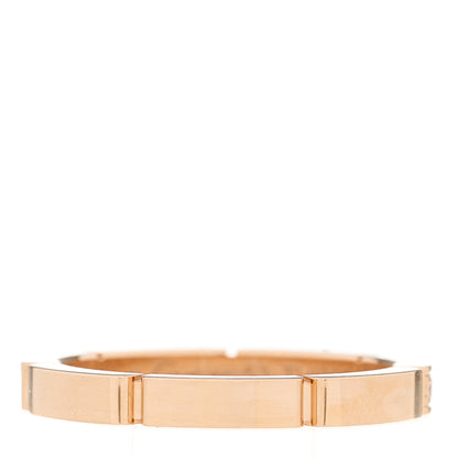 Cartier 18K Pink Gold Diamond Maillon Panthere Half Diamond Wedding Band Ring 53 6.5 3 of 6