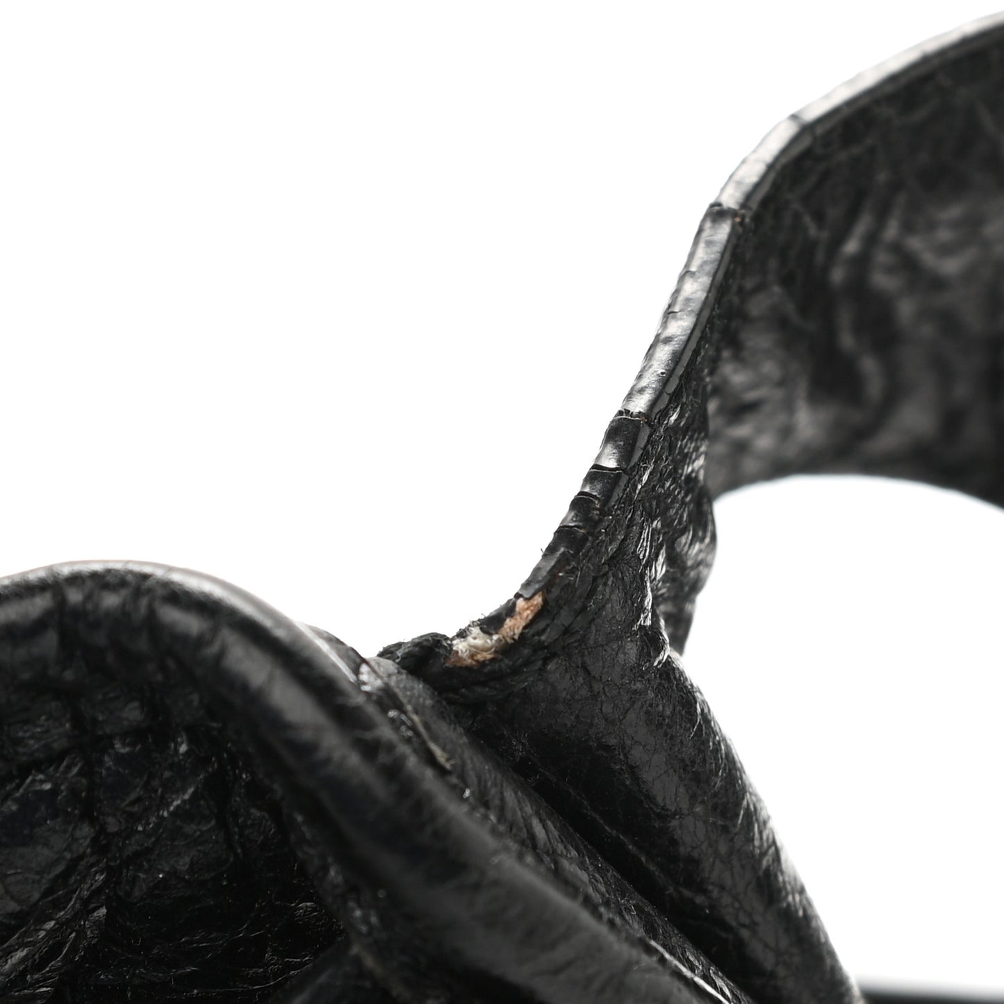 Lambskin Classic Hardware Neo Lift Hip Bag Black