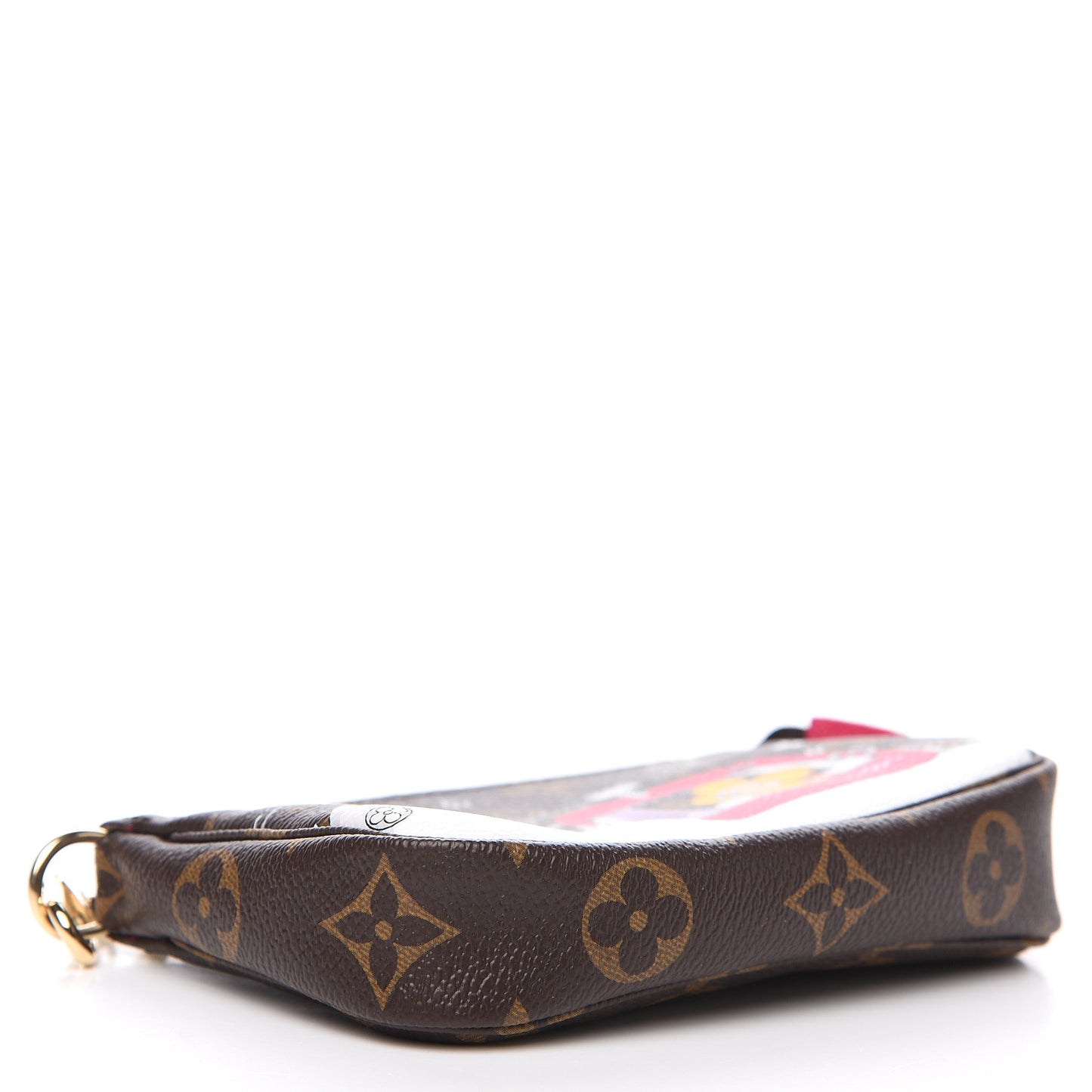 Monogram 2019 Christmas Animation Mini Courchevel Pochette Accessories Fuchsia