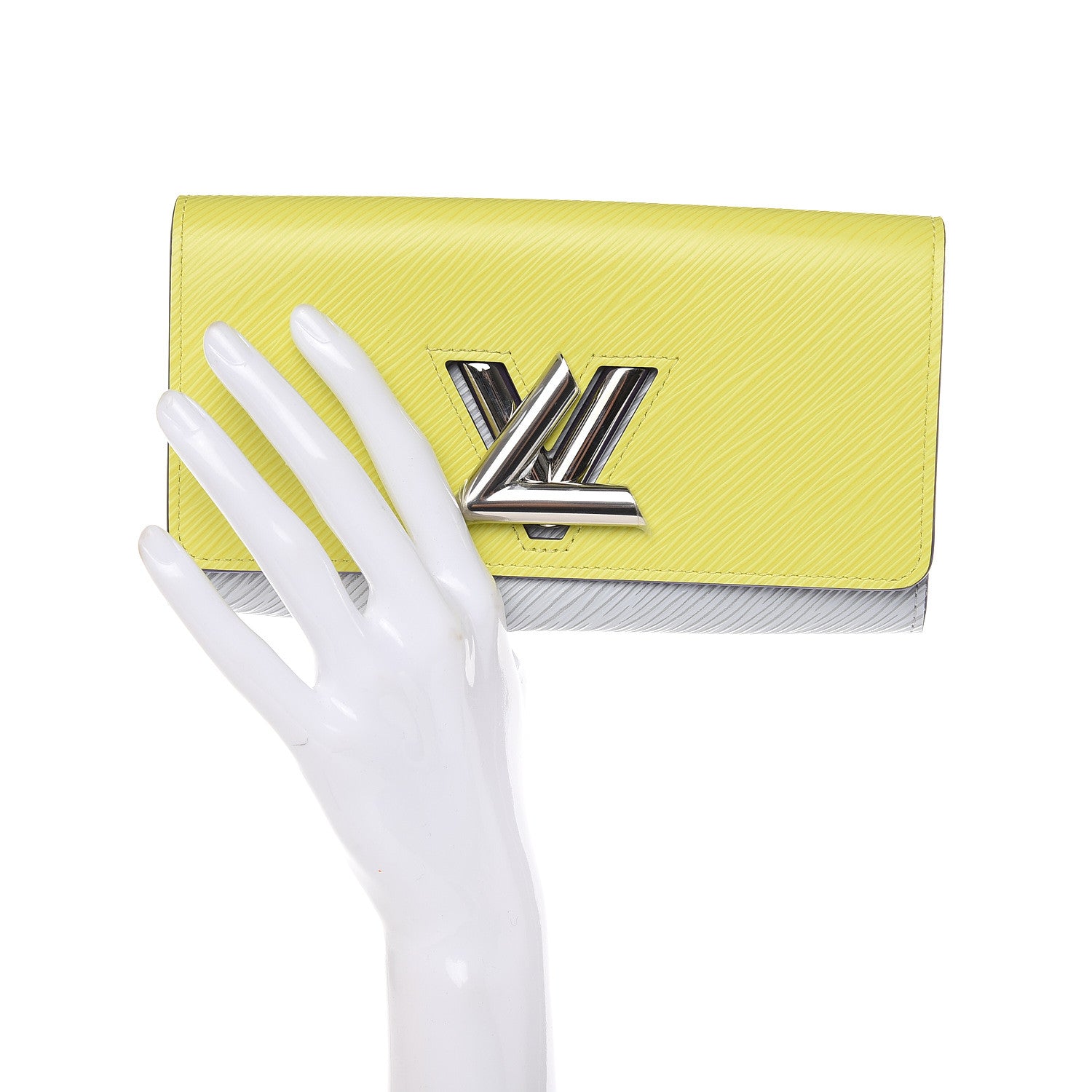 Louis Vuitton Epi Twist Wallet Yellow 2 of 7