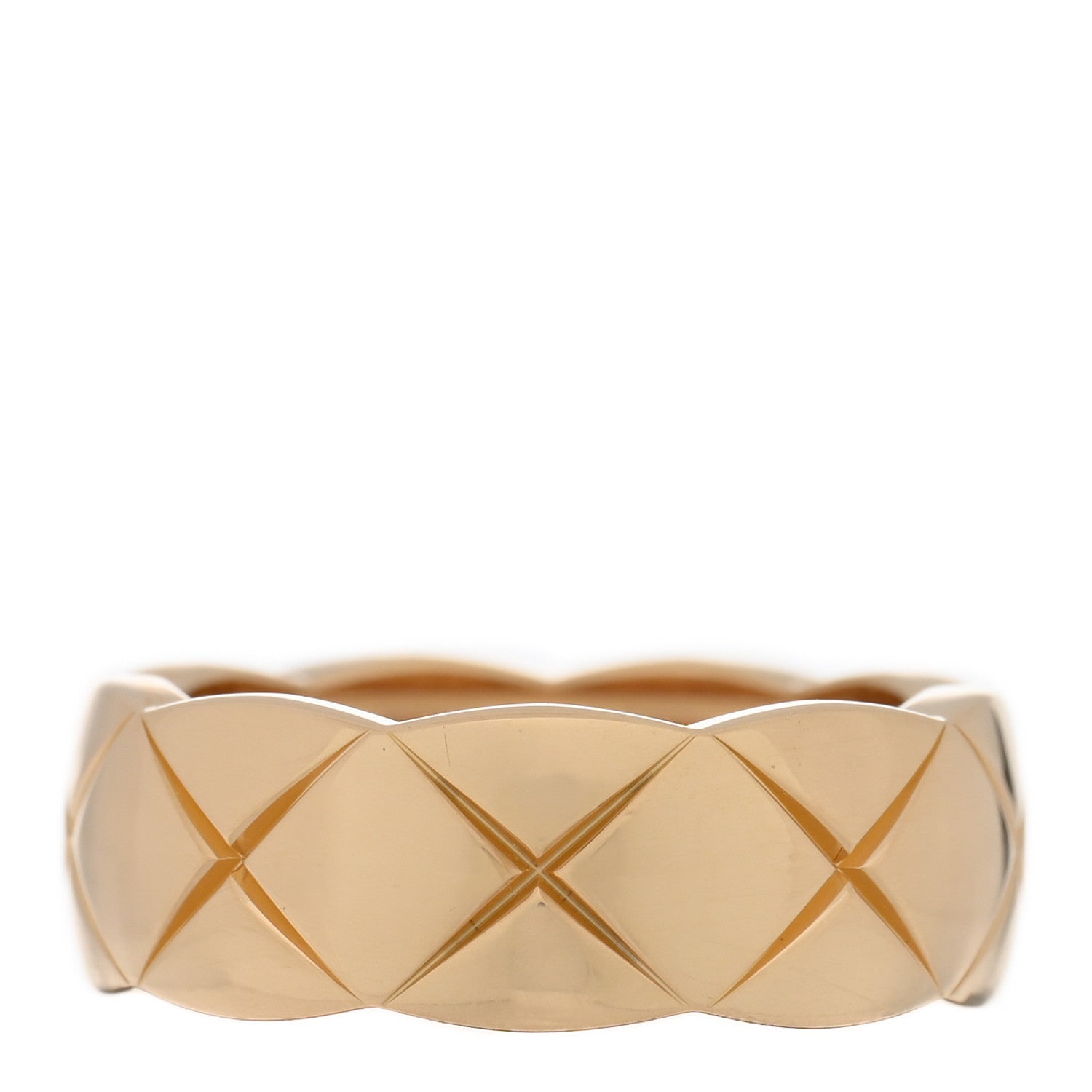 Chanel 18K Yellow Gold Small Coco Crush Ring 48 4.5 1 of 4