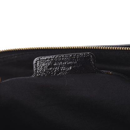 Givenchy Crinkled Patent Hobo Black 6 of 9