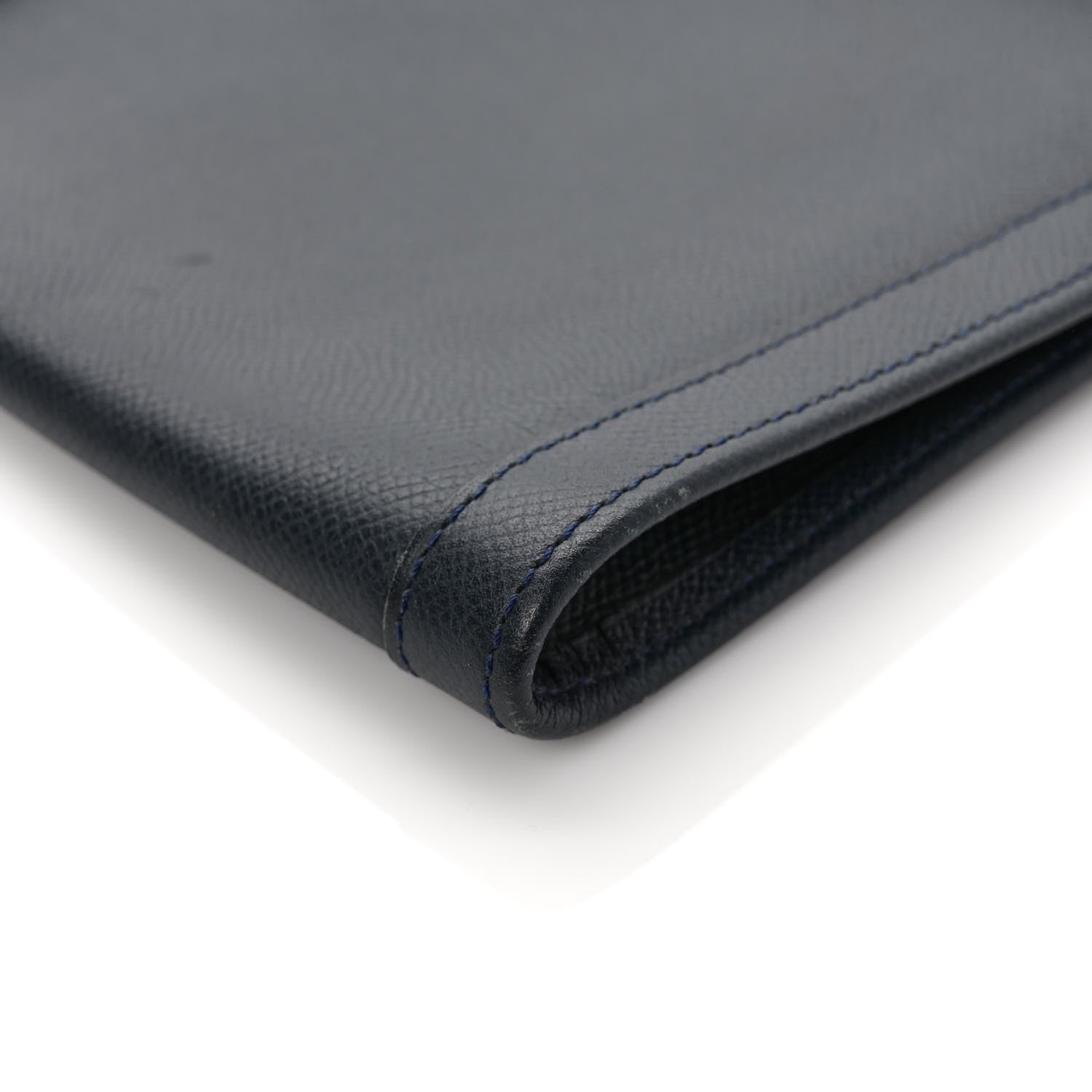 Hermes Courchevel Jige GM Clutch Indigo 17 of 18