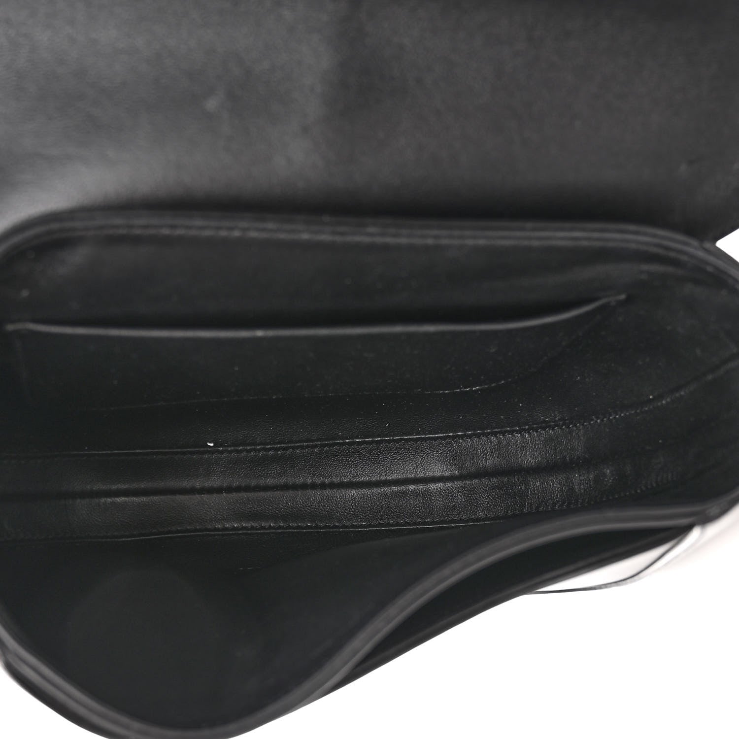 Celine Satinated Calfskin Besace 16 Black 5 of 9