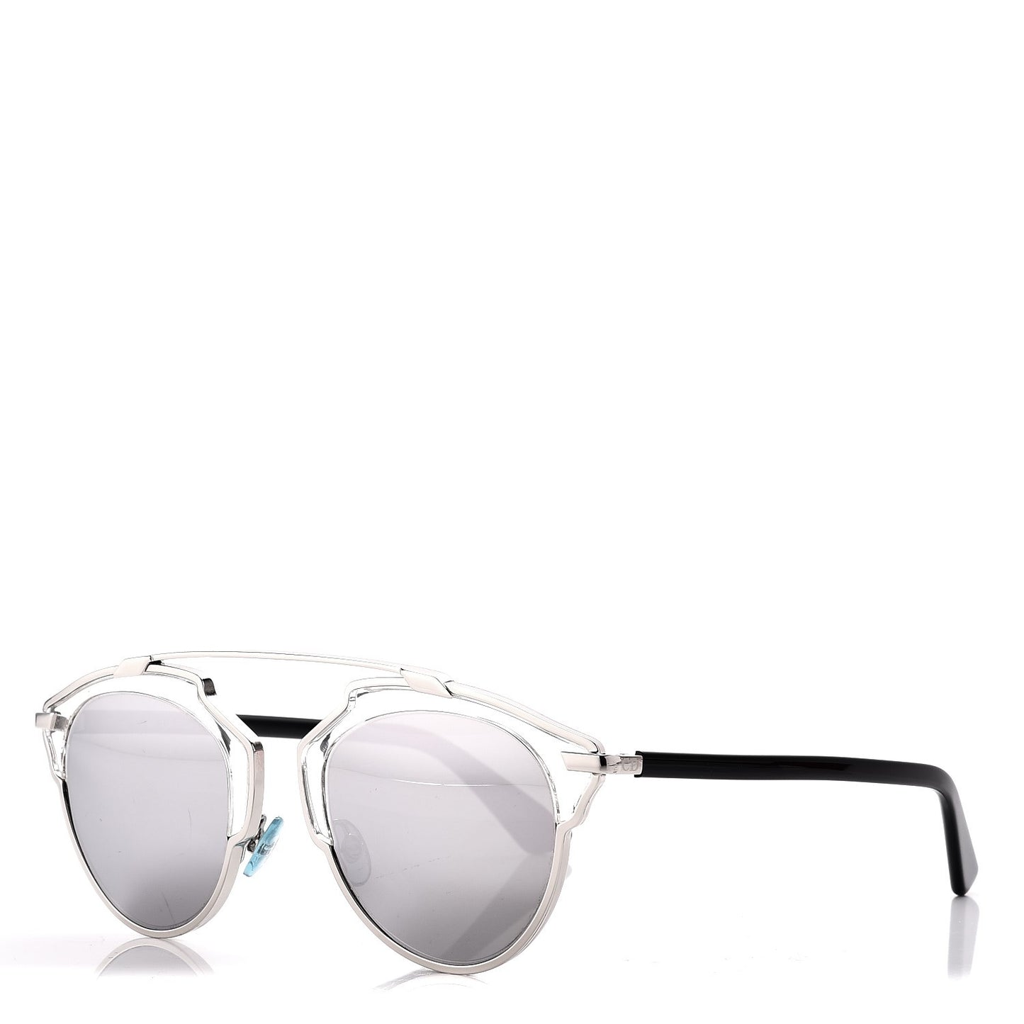 Mirrored So Real Sunglasses Silver