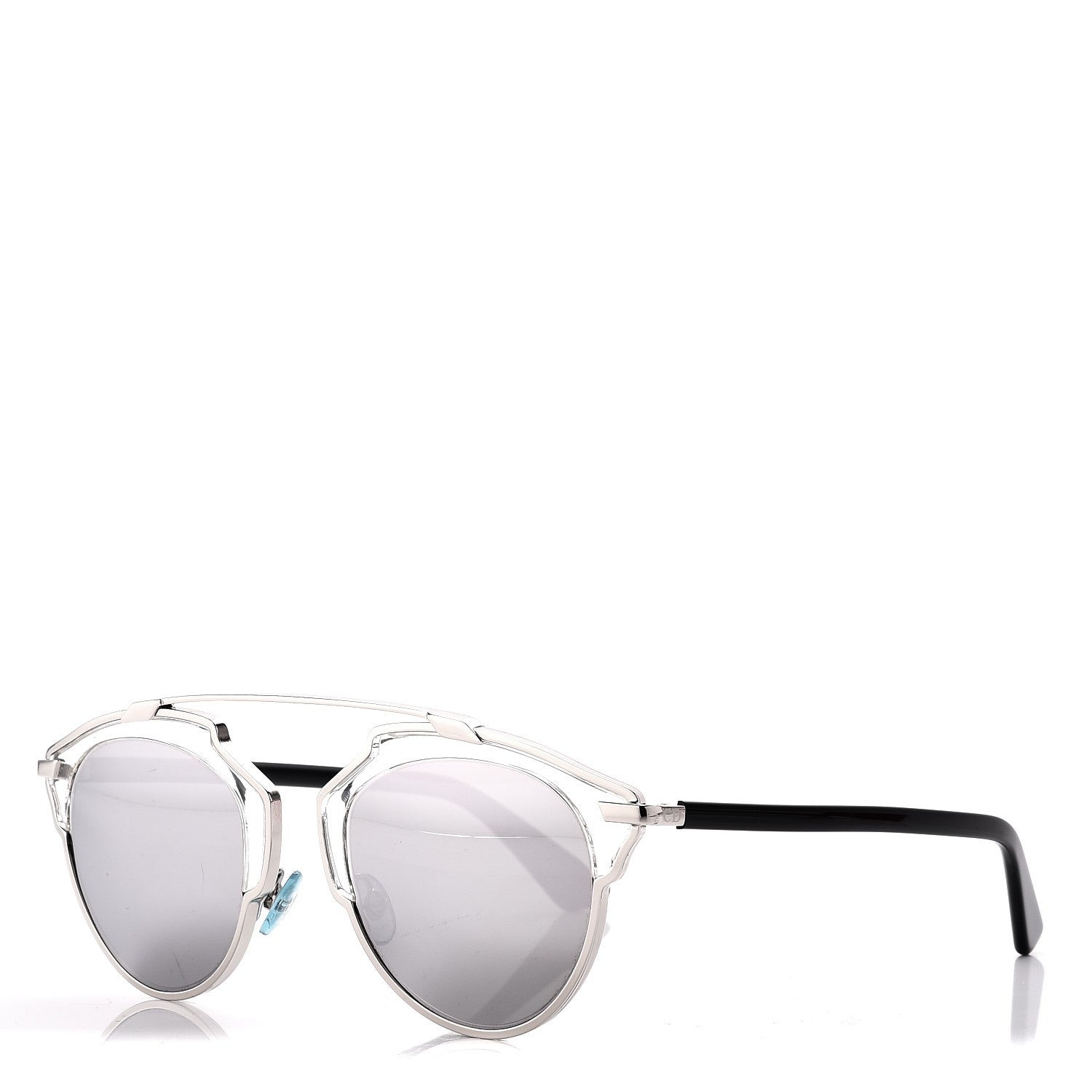 Christian Dior Mirrored So Real Sunglasses Silver 1 of 9