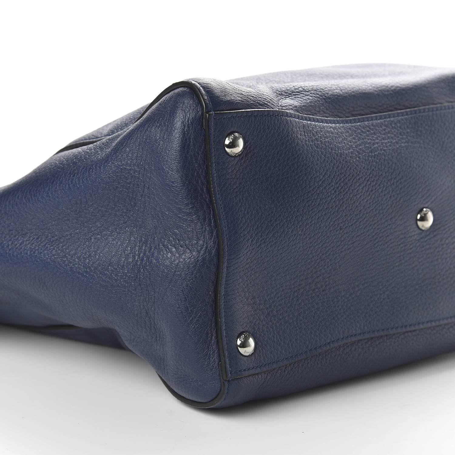 Prada Cervo Deerskin Twin Pocket Tote Bleuette 6 of 11