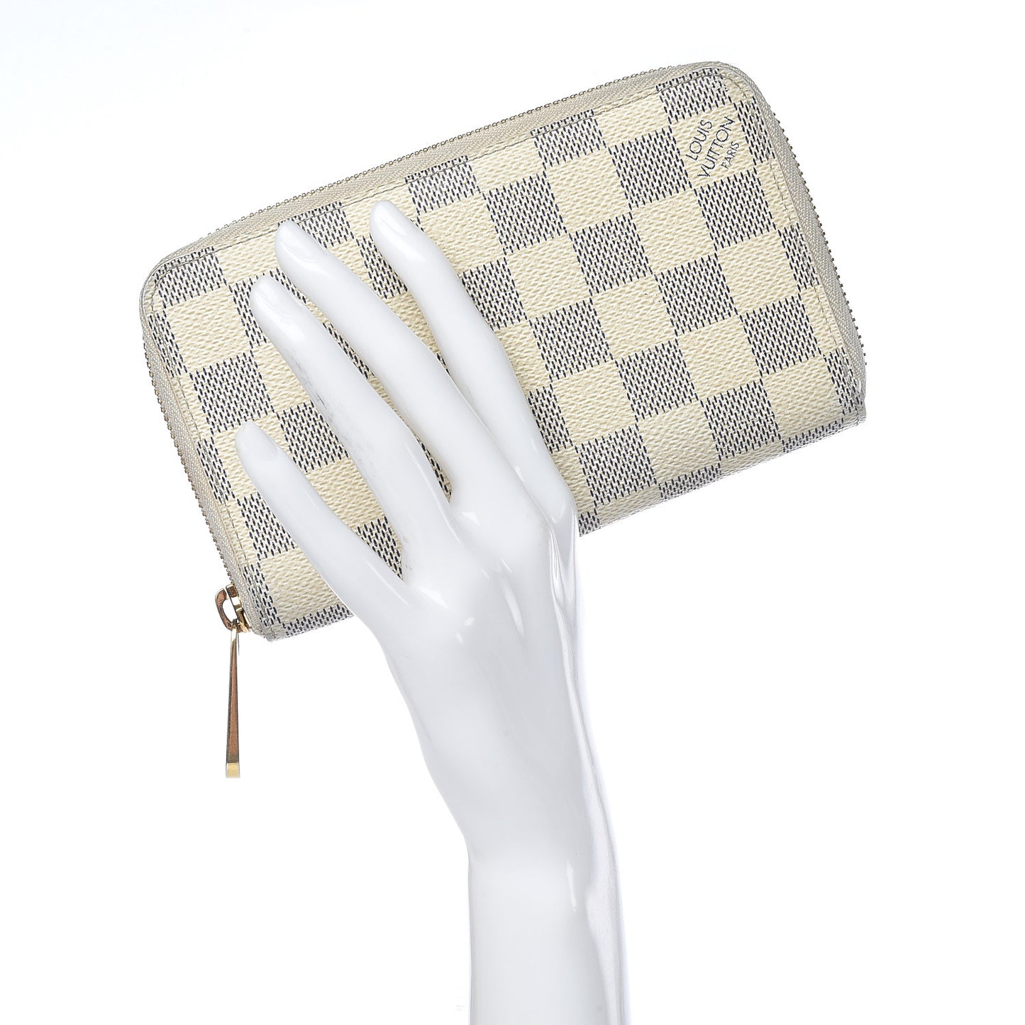 Damier Azur Compact Zippy Wallet