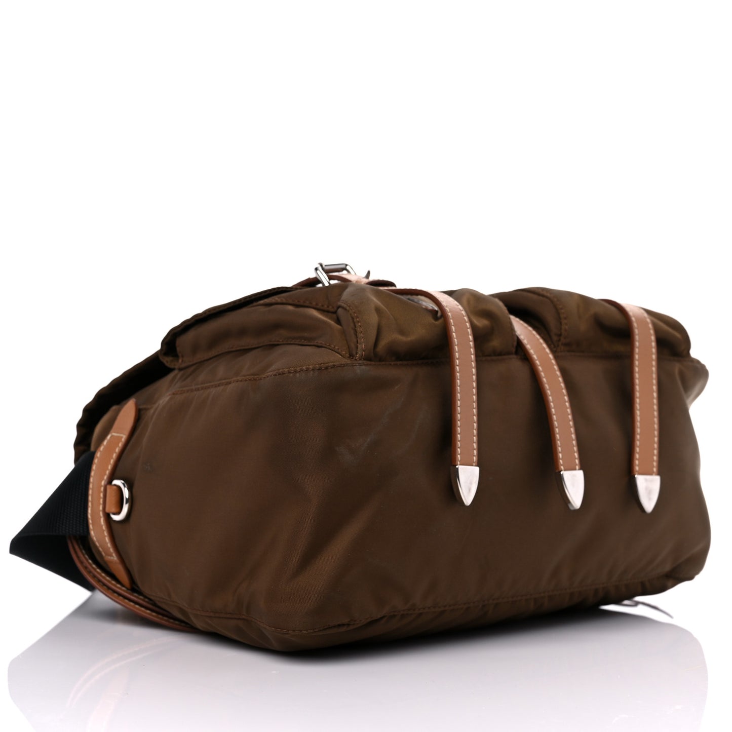 Tessuto Nylon Messenger Bag Bruciato