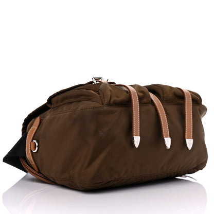 Prada Tessuto Nylon Messenger Bag Bruciato 4 of 15