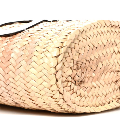Jimmy Choo Raffia Medium Choo Beach Basket Natural Milk 8 of 9