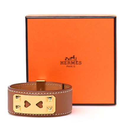 Hermes Swift As The Coeur Bracelet Gold 6 of 6