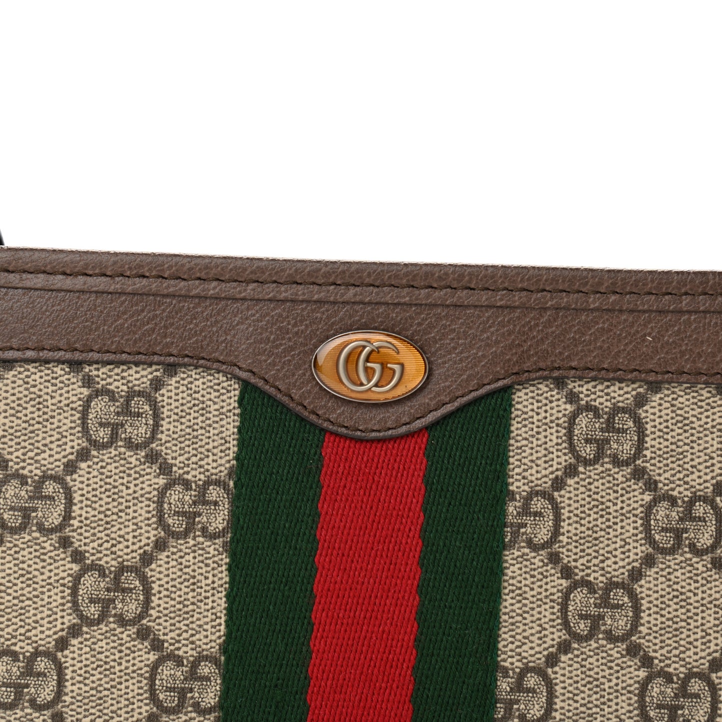 GG Supreme Monogram Web Ophidia Crossbody Beige New Acero