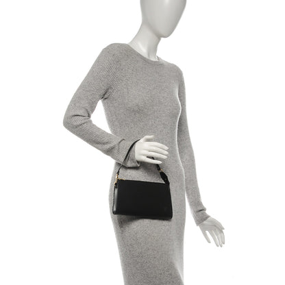 Louis Vuitton Epi Pochette Accessories 24 Black 2 of 7