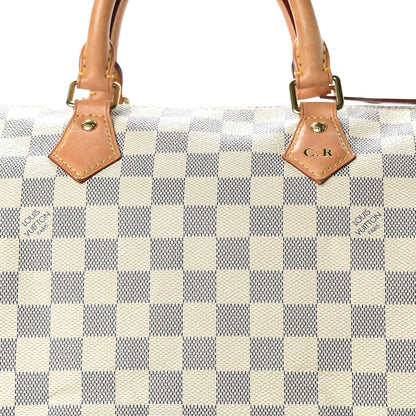 Louis Vuitton Damier Azur Speedy 30 11 of 20