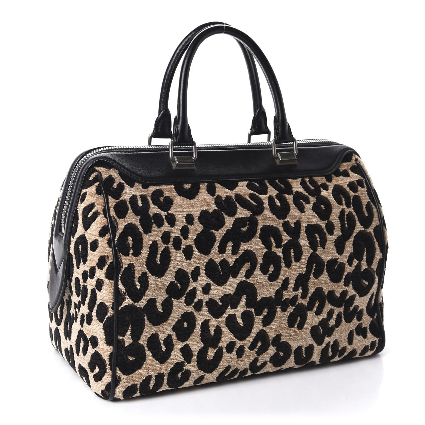 Jacquard Velvet Leopard Print Stephen Sprouse Speedy