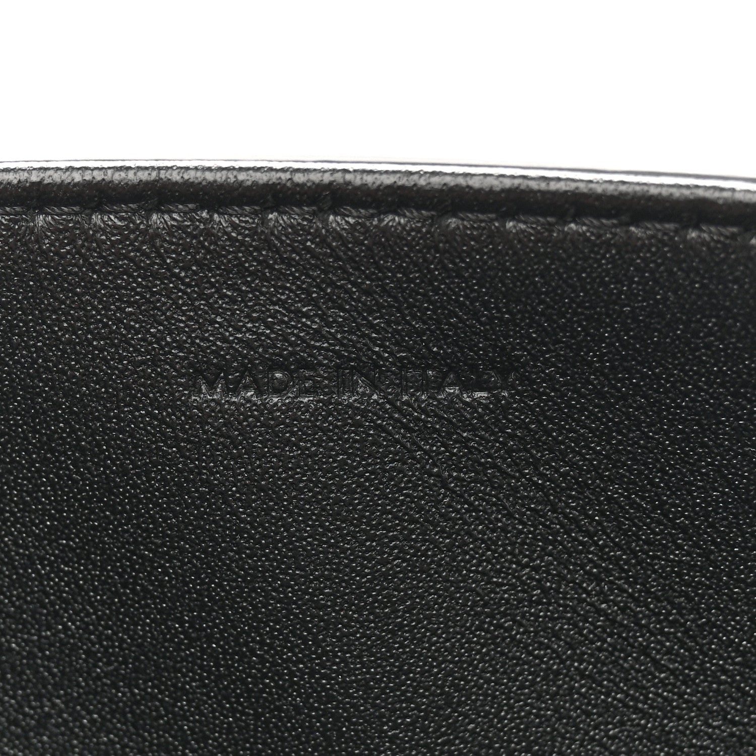 Celine Shiny Calfskin Triomphe Chain Shoulder Bag Black 8 of 13