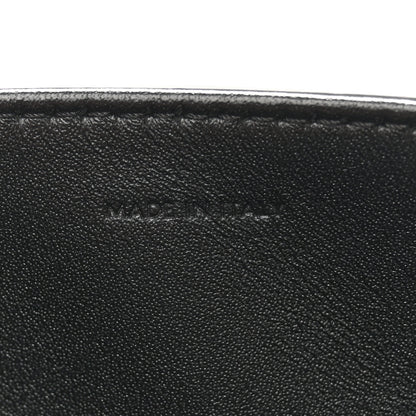Celine Shiny Calfskin Triomphe Chain Shoulder Bag Black 8 of 13