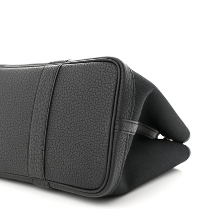 Hermes Toile Negonda Garden Party Tote 30 TPM Black 10 of 11