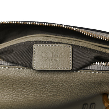 Chloe Calfskin Medium Marcie Satchel Baobab Green 6 of 10