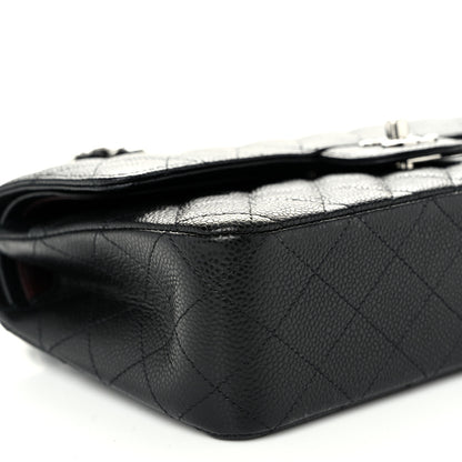 Chanel Caviar Quilted Medium Double Flap Black 9 of 10