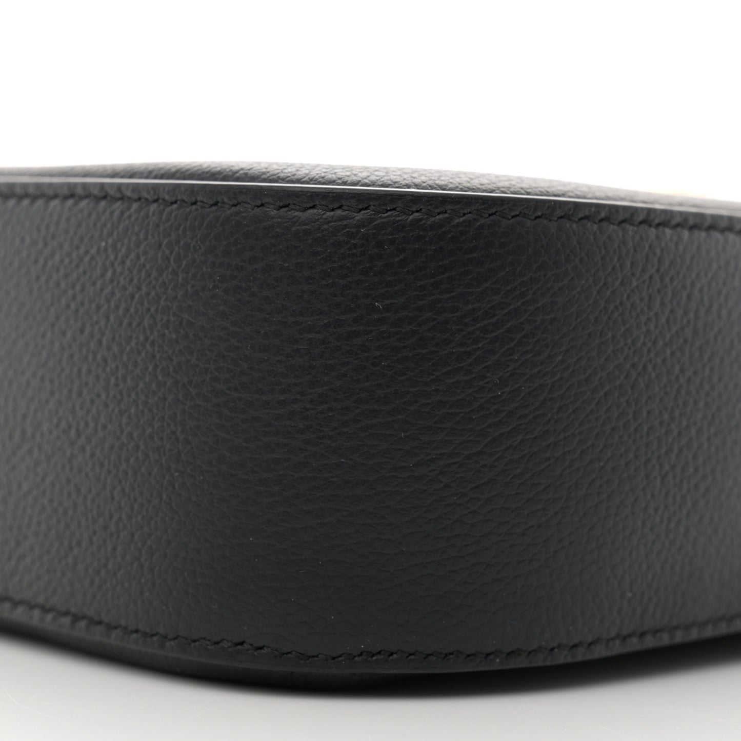 Calfskin La Medusa Top Handle Hobo Black