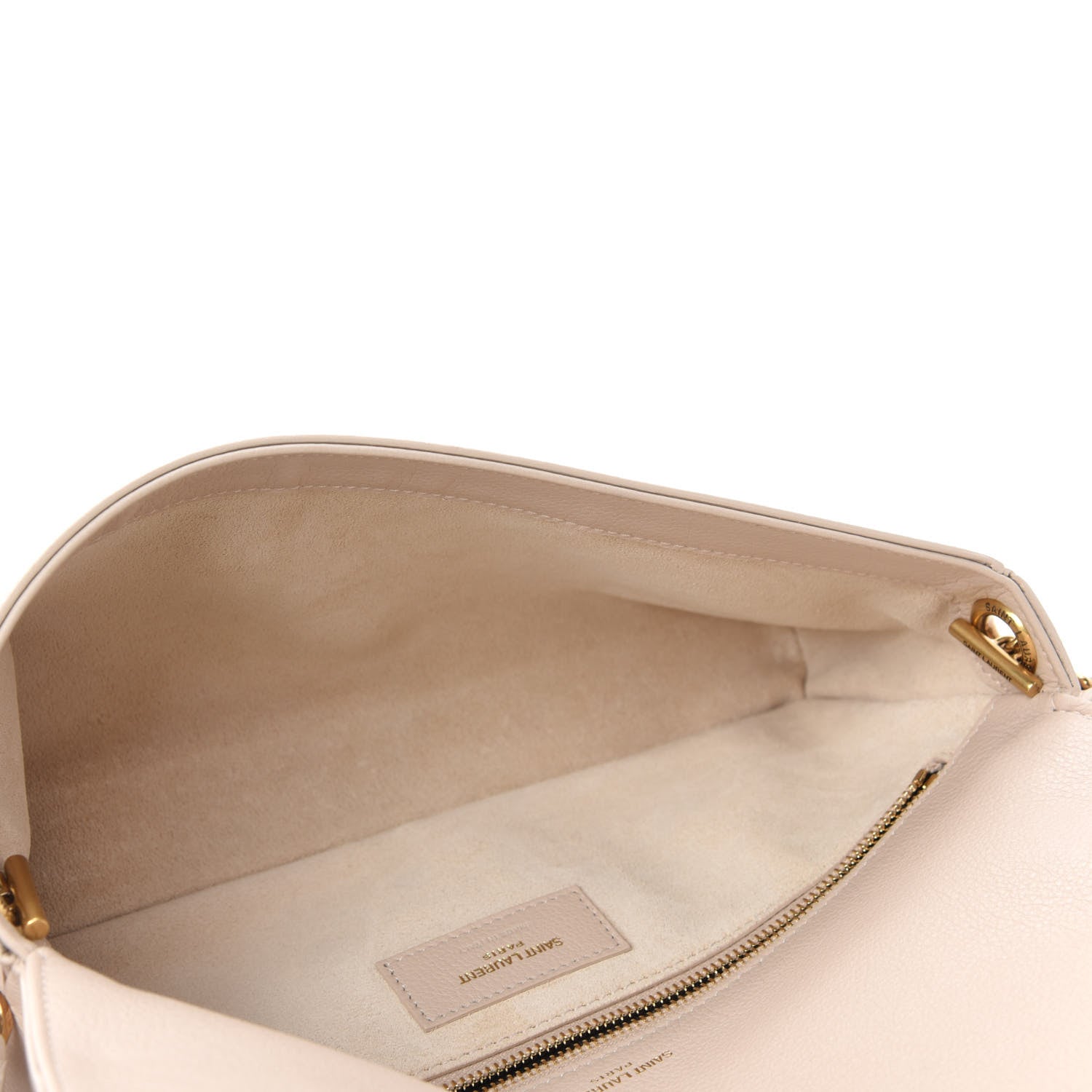 Saint Laurent Calfskin Medium Monogram Kate 99 Oat 5 of 11