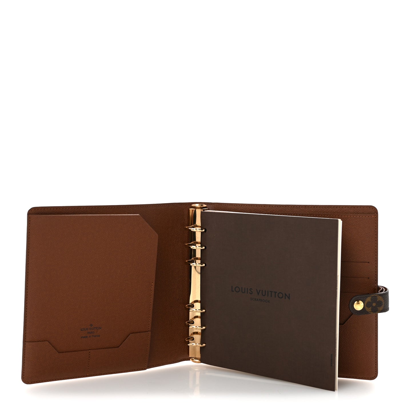 Monogram Agenda Scrapbook Organizer Cover