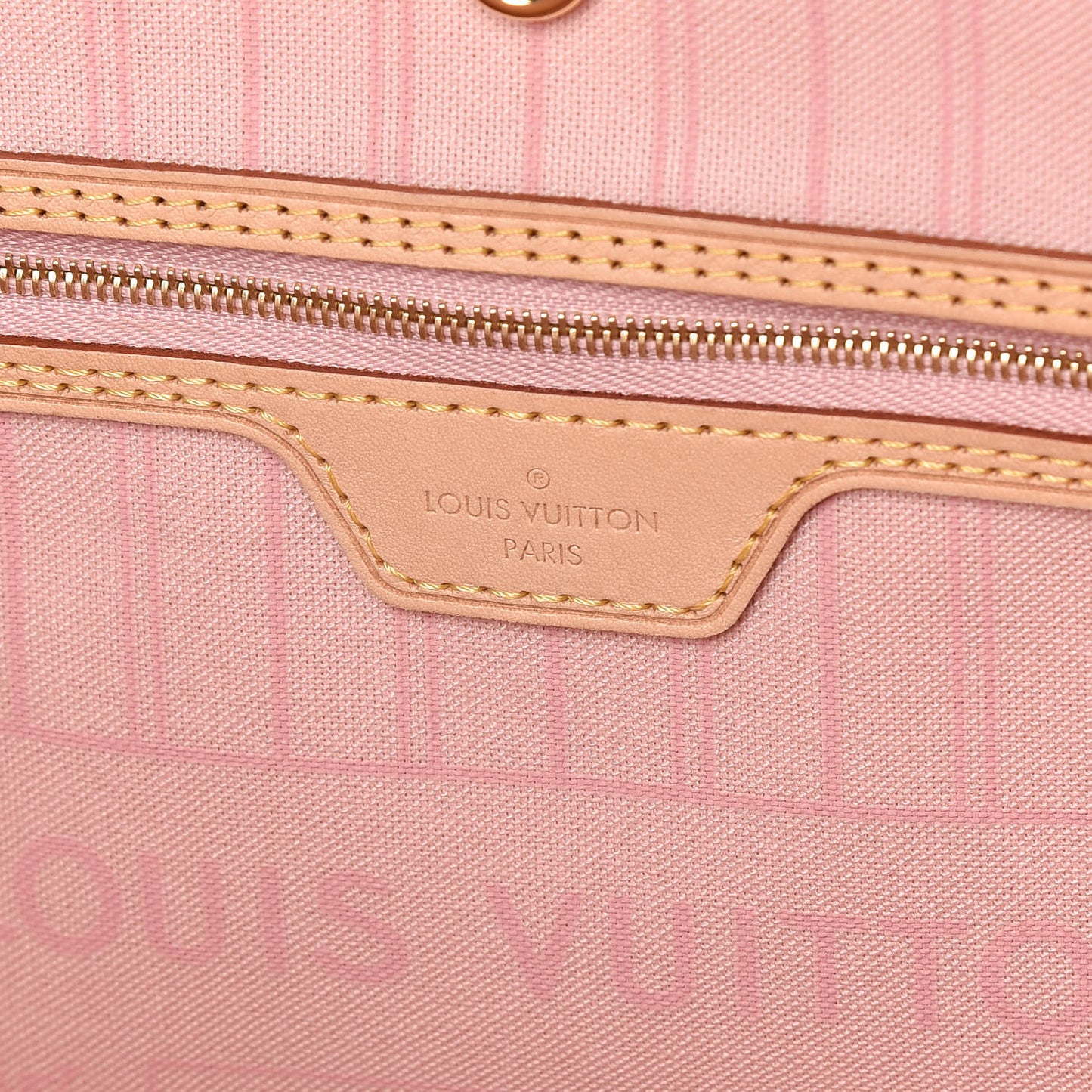 Damier Azur Neo Neverfull MM Rose Ballerine