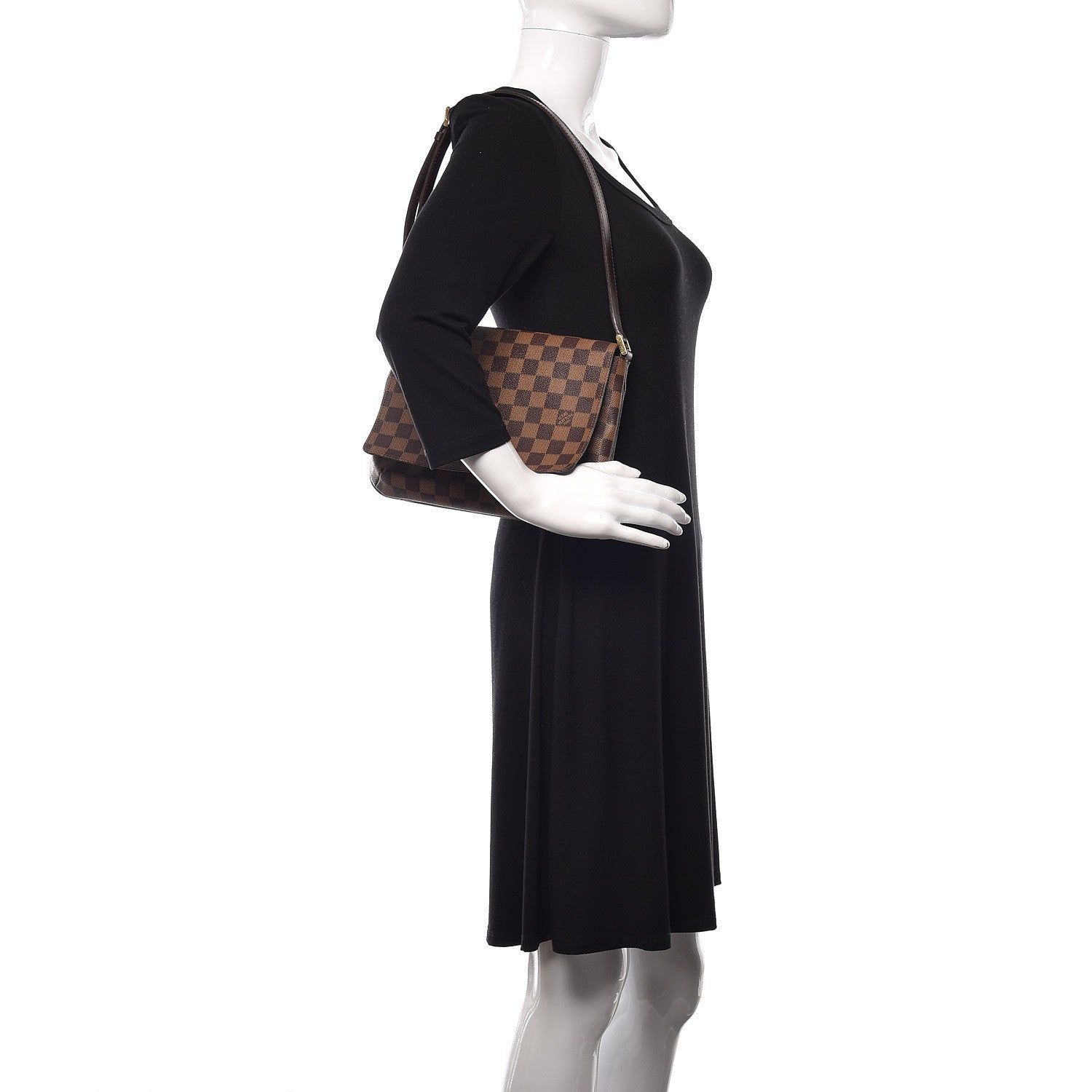 Louis Vuitton Damier Ebene Musette Tango 2 of 11