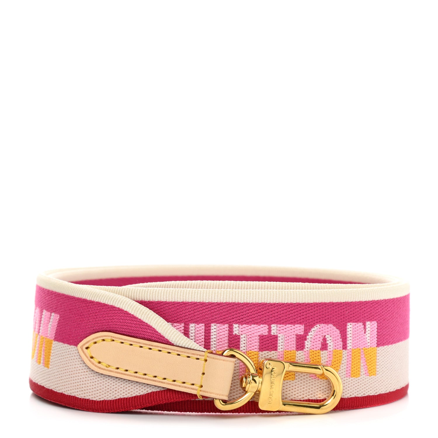 Louis Vuitton Jacquard Speedy Bandouliere 20 Shoulder Strap Fuchsia 1 of 4