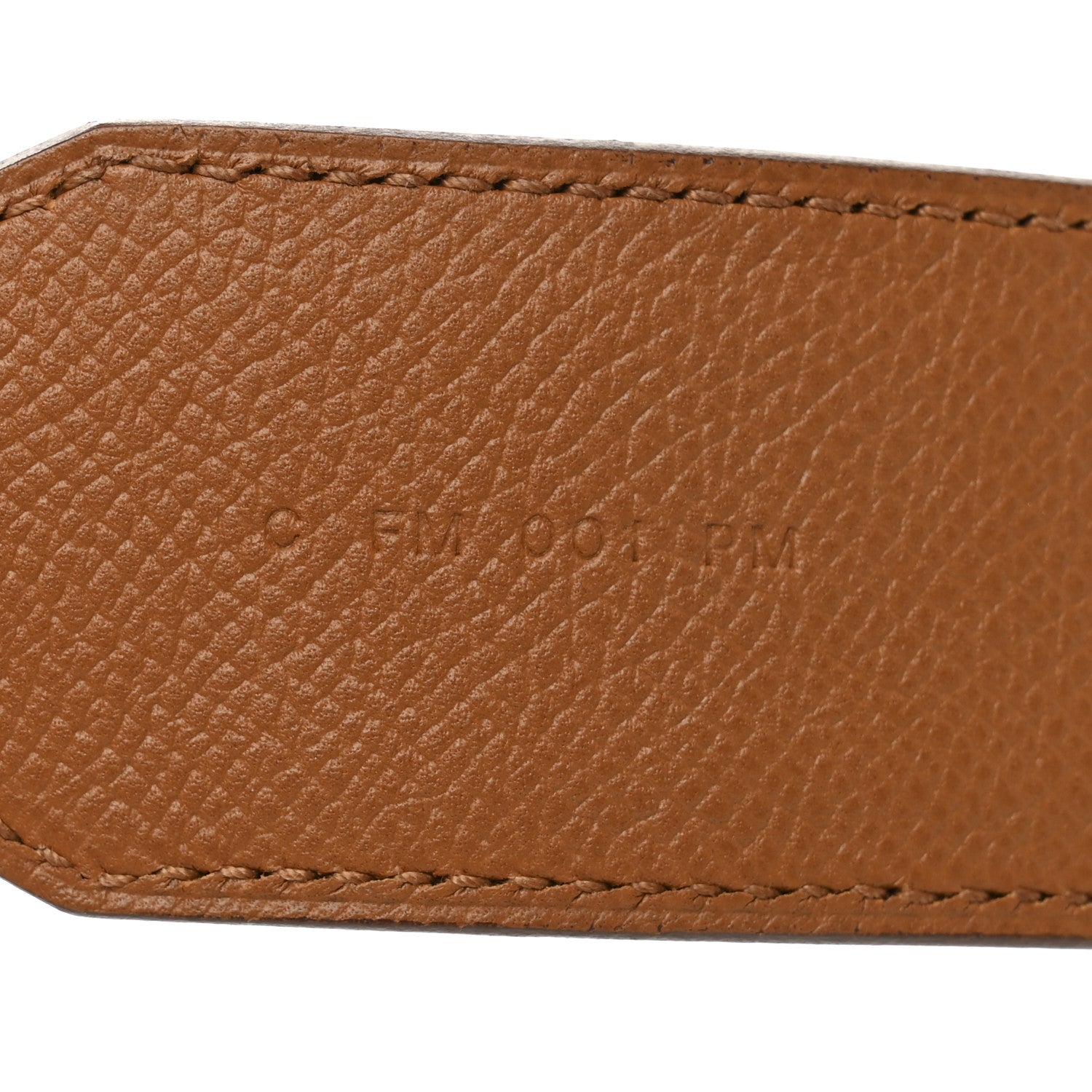 Hermes Epsom 40mm Tressage Shoulder Strap Black Craie Gold 5 of 5