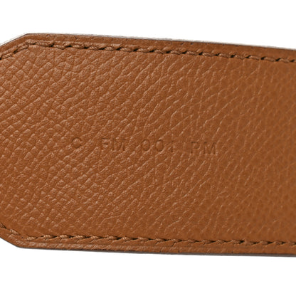 Hermes Epsom 40mm Tressage Shoulder Strap Black Craie Gold 5 of 5