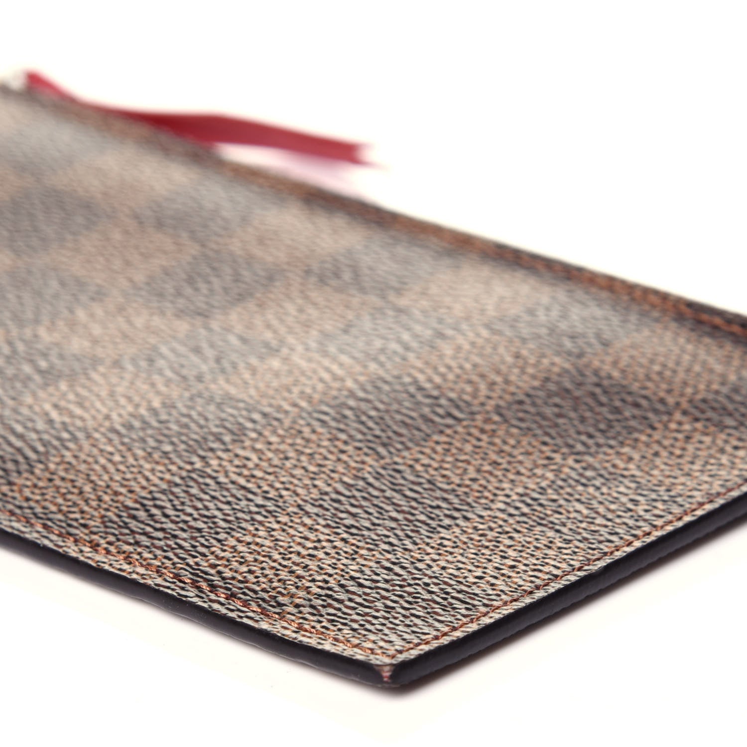 Louis Vuitton Damier Ebene Felicie Chain Wallet Zippered Insert 8 of 10
