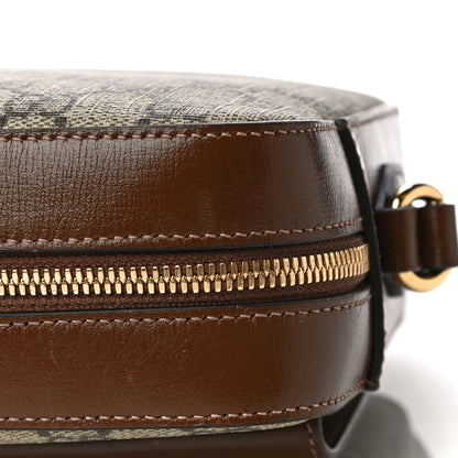 Gucci GG Supreme Monogram Small Horsebit 1955 Shoulder Bag Beige Brown Sugar 16 of 22