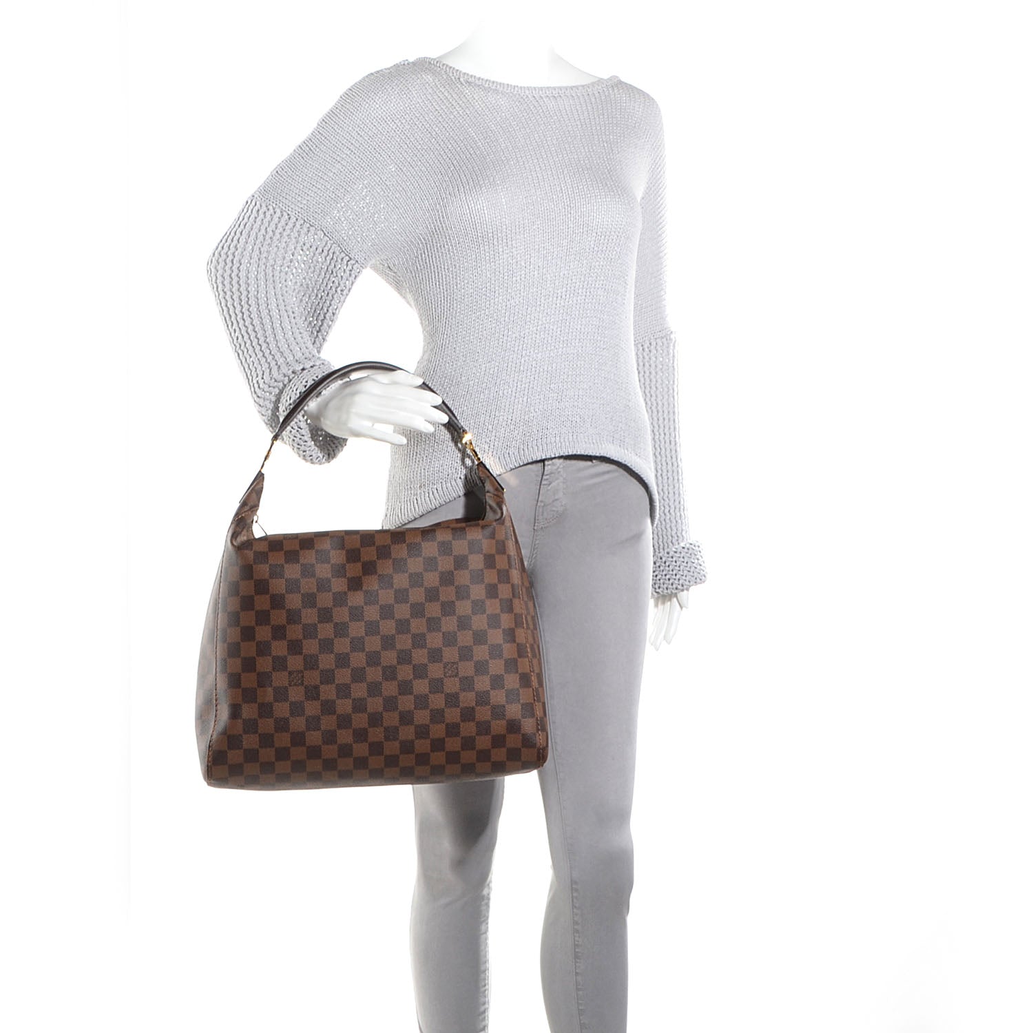 Louis Vuitton Damier Ebene Portobello GM 2 of 7