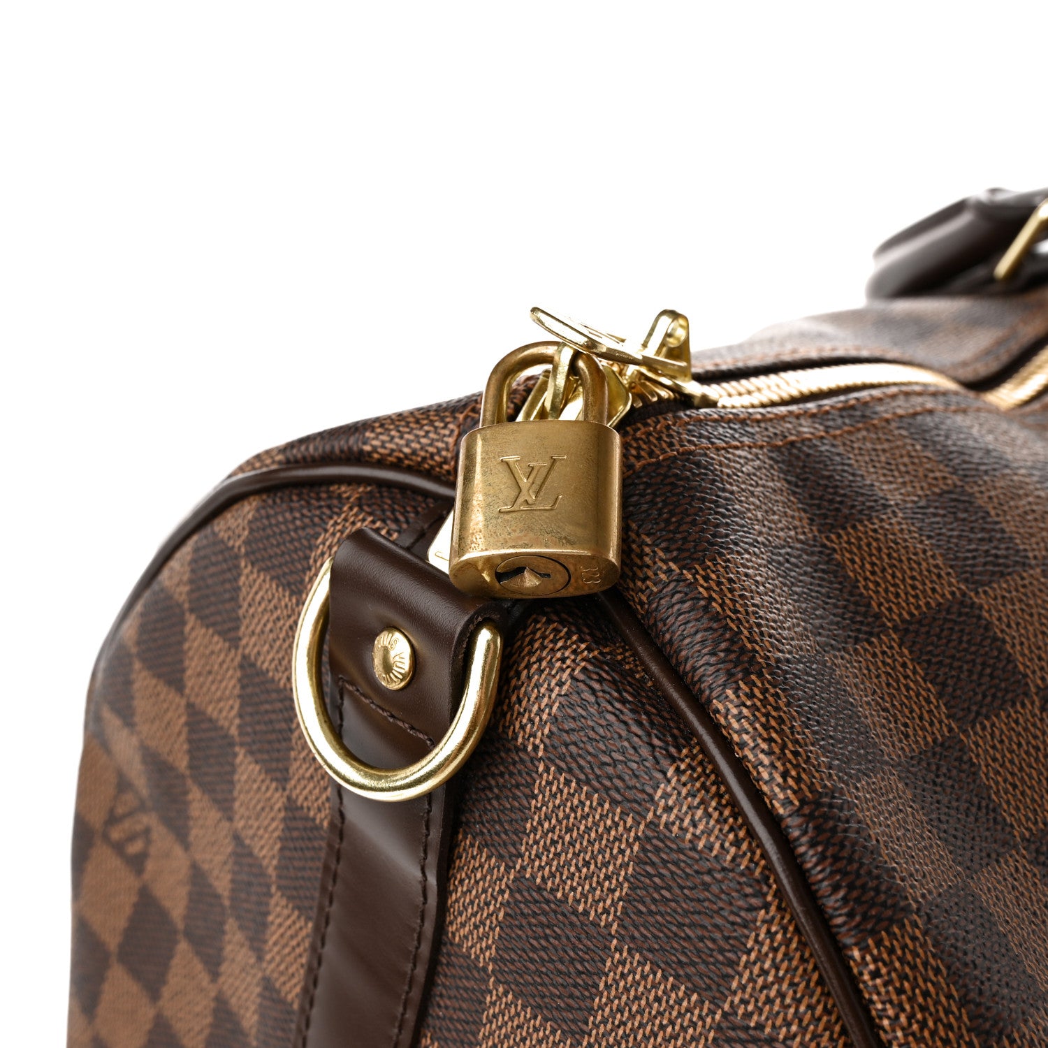 Louis Vuitton Damier Ebene Keepall Bandouliere 55 10 of 19