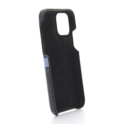 Christian Dior Calfskin Tie Lady Dior iPhone 11 Pro Case Blue Multicolor 3 of 10