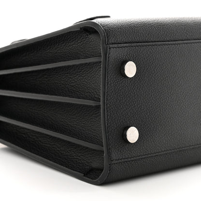 Saint Laurent Grained Calfskin Baby Sac De Jour Black 9 of 10
