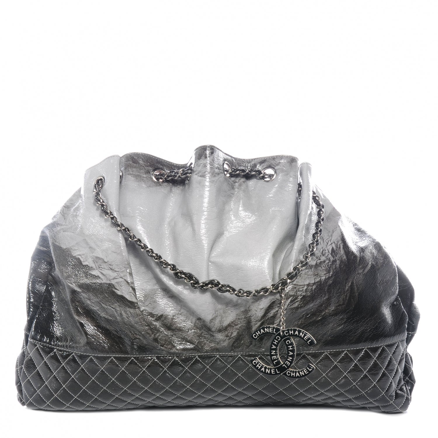 Chanel Vinyl Melrose Degrade Tote 1 of 10
