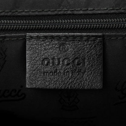 Gucci Guccissima Large New Ladies Web Hobo Black 6 of 11